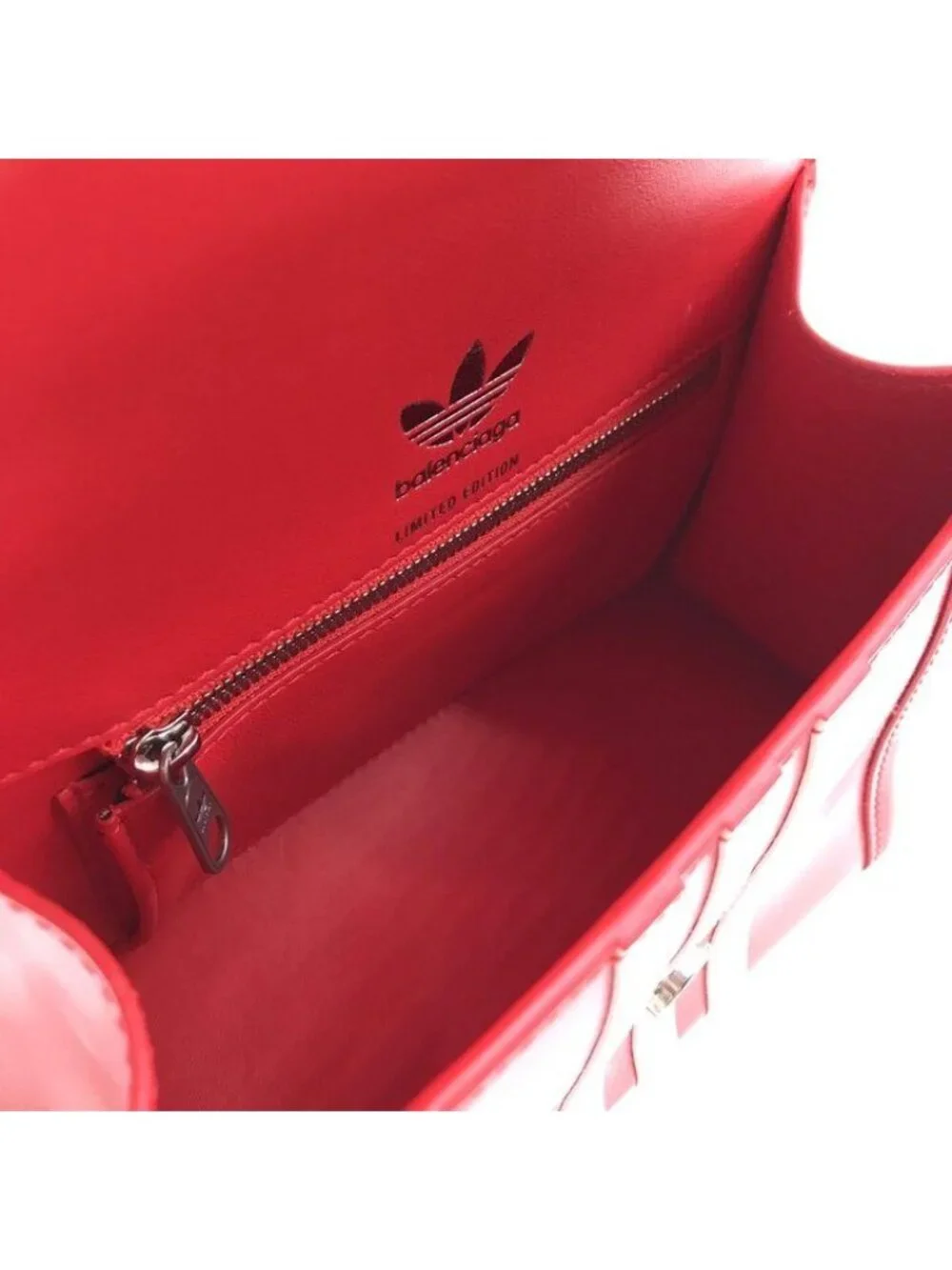 Balenciaga Adidas Collaboration 2-Way Bag Hourglass Small Red